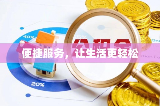 兰西便捷服务，让生活更轻松