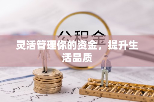 兰西灵活管理你的资金，提升生活品质