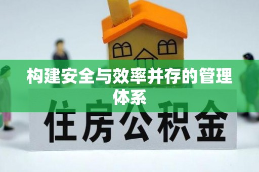 兰西构建安全与效率并存的管理体系