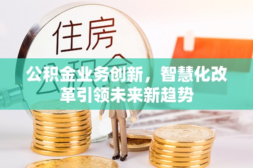 兰西公积金业务创新，智慧化改革引领未来新趋势