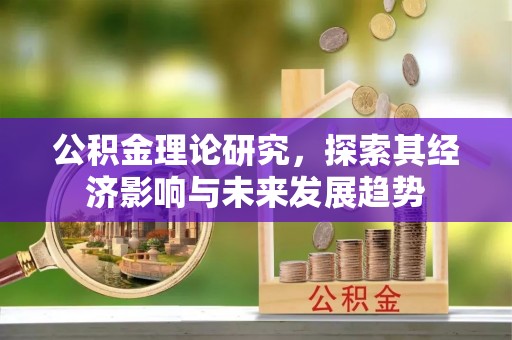 兰西公积金理论研究，探索其经济影响与未来发展趋势